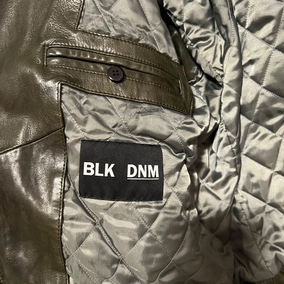 BLK DNM Men's Motorcycle Jacket - Picture 2 of 4